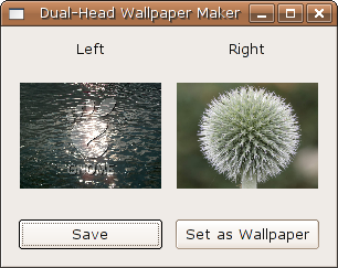 Dual-Head Wallpaper Maker