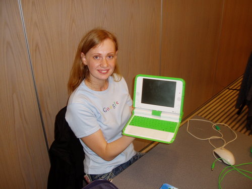 Vika and OLPC